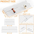 Yieach 4 Pack 11" 22" Adjustable In Drawer Spice Organizer - Expandable From to - Clear Acrylic Seasoning Organizer