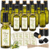 Havawish 20 Pcs 3oz Homemade Mini Olive Oil Bottles Hot Sauce Glass Bottles