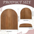 Chunful 2 Pcs Decorative Wood Cutting Board Wooden Board Rainbow Shaped Wood Serving Board Boho Cutting Board Decor Serving Trays for Home Kitchen Decoration (Pine, Brown)