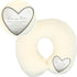Pavilion Gift Company Mom-12 Royal Plush Love You Mom Soft Memory Foam Travel Neck Pillow, 12", Cream
