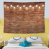 91 71 inches WODEJIA Red Brick Wall Print Fabric Tapestry Decorative Wall Art Tablecloth Bedspread Picnic Blanket Beach