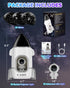 360 Rocket Night Light Projector for Kids Boys Toddlers Sensory Toys with Music&Films,Nightlight Lamp Astronaut Ceiling