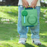 Omie OmieBox Kids Utensils Set - 2 Piece Reusable Fork and Spoon Silverware with Case (Mint Green)