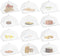 Simply Genius (12 pack) Large and Tall 17x17 Pop-Up Mesh Food Covers Tent Umbrella for Outdoors