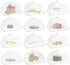 Simply Genius (12 pack) Large and Tall 17x17 Pop-Up Mesh Food Covers Tent Umbrella for Outdoors