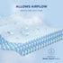 Bedsure Full Size Waterproof Mattress Pad - Soft Pillow Top Mattress Topper with 8-21" Deep Pocket, Grey