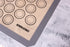 Macaron Baking Mats, Pack of 2 Full Size Silicone Mats with Size Guiding Circles, Non Stick
