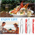 61 Set 20 20 20 1 Set Zhehao Pcs Seafood Tools Includes Crab Crackers, Lobster Shellers, Crab Leg Forks and Storage
