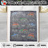 60"80" ORDM Glow in The Dark Blanket for Boys Truck Throw Blanket Car Toys Unique Gifts for Kids Glowing Cartoon