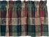 Park Designs Farmhouse Kitchen Valances, Plaid Pine Cone, 72"x14" | Fall Decor Window Curtain