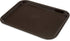 Carlisle FoodService Products Cafe Food Tray, 10 x 14 Inches, Chocolate, Plastic Cafeteria Tray