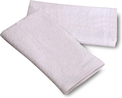 36 28oz (3 Dozen) (36, GOLD TEXTILES PC New Cotton Blend White Restaurant Bar Mops Kitchen Towels White)