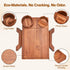 VANGONA 360Rotating Couch Armrest Table, Foldable Side Tray Table for Couch, Cup & Phone Holder Tray, Anti-Slip Snack