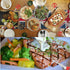 4PCS Red Seafood Scissors - Multifunctional Stainless Steel Crab Leg Crackers for Fish Lobster Shrimp