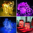 24 Pack 7ft 20 3 ZGWJ Fairy Lights Battery Operated, Mini LED Fairy String Lights Silver Wire Modes for DIY, Parties