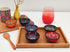 Decorative Turkish Ceramic Bowl Set of 6 Serving-Handcrafted(3.14''- 8cm) 2.5oz Pinch sauce Multicolor Dipping Finger Small Serving Charcuterie Bowls(Multi 5) by Ayennur