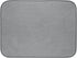 InterDesign iDry Microfiber Shower and Bath Mat, Large, Pewter