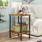Simple Trending Side Table, Small End Table Living Room, Nightstand with 2