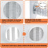 GCGOODS Dryer Vent Window Kit for 4 Inch Dryer Hose, Adjustable Kit with Cover and Universal Sealing Panels