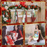 3 Pack Set Preboun Christmas Snowman Bathroom Towels Winter Hand Towels for Xmas Trees Bath Winter Dish Snowman Wash