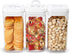 Felli Flip Tite Food Storage Container with Lid Airtight 4" Ring Seal