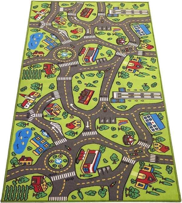 Angels Kids Rug Playmat 80 inches by 40 inches! City Life Great for