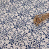 Flower,23.663 Inch) Coffee Table Cloth Rustic Style Living Room Center End Table Cover with Pocket, Cotton Linen