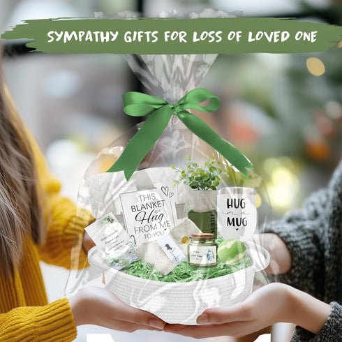 Package Sympathy Gift Baskets Bereavement Gift Ideas Care for Women Miscarriage Gifts for Mothers Condolences Gift