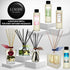 LOVSPA Smoked Vanilla Reed Diffuser Set, Scented Oil Diffuser with Sticks, Home Fragrance Accessories