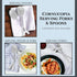 Cornucopia Brands Serving Fork Set of Two (2), Elegant 9" Stainless Steel Buffet & Banquet Style Serving Forks