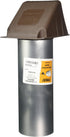 Deflecto Brown Dryer Vent Hood Assembly