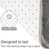 6x9 LOCHAS Ultra Soft Indoor Modern Area Rugs Fluffy Living Room Carpets for Children Bedroom Home Decor Nursery Rug