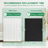 Laukowind 116130 Replacement Filter for Winix 5500-2 Air Purifier, 1 Pack True HEPA and Activated Carbon Pre-filters