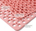 Nonslip Bathtub Mat - Extra Soft TPE Bath Mat for Kids, 30L x 17W Inch (Pink)