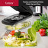 Fullstar Vegetable Chopper, Food Chopper, Onion Chopper, Vegetable Slicer & Spiralizer, 4 in 1 Kitchen Gadgets - Clear