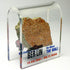 Original Piece of the Berlin Wall - Authentic Souvenir Mounted in Acrylic Display (Small 2"X2", Divided City)