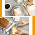 Mixweer 4 Pcs Butter Knife - Stainless Steel Spreader Knife with White Porcelain Handle, 5.1 Inch