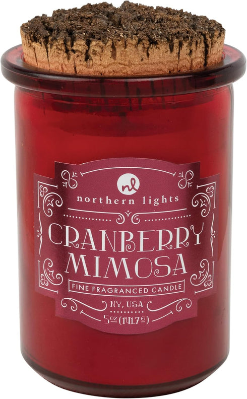 Northern Lights Candles - Spirit Jar Candles, Cranberry Mimosa, 52610