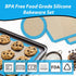 UBeesize 3 Pack Silicone Baking Mats, Non-Stick Oven Liners, Reusable Food Safe Cookie Sheets For Baking, Warp Resistant & Heavy Duty Bakeware Mat For Making Macaroon, Pizza, Cookie, Pastry, Bread