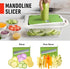 Mueller Pro-Series 10-in-1 Vegetable Chopper, 8 Blade Cutter, Dicer, Egg Slicer with Container, French Fry Cutter, Home