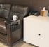 Dependable Industries Essentials Sofa Armrest Organizer with Table, 5 Pockets, Anti-Slip Bottom