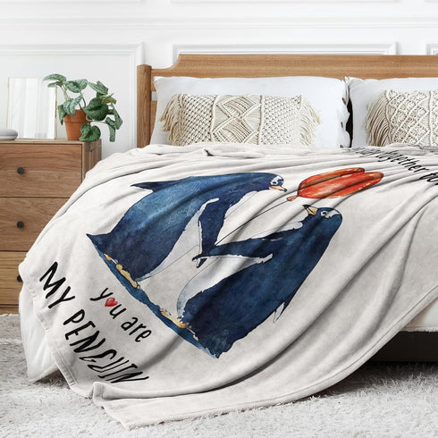 60'' 50'' SteadStyle Gifts for Him Her Boyfriend Girlfriend, Wedding Anniversary Blanket, Romantic I Love You Birthday