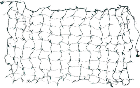 150-Count Clear Christmas Lights Net Light/Tree Wrap, 4x6 Feet