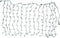 150-Count Clear Christmas Lights Net Light/Tree Wrap, 4x6 Feet