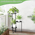 3 MOKANI Metal Plant Stand Indoor Outdoor for Multiple Plants, Tiered Folding Corner Shelf Tall Flower Pot Holder