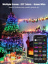 33ft 100 Dimmable BrizLabs Smart Easter Fairy Lights, LED Color Changing Christmas Lights Work with Alexa & Google