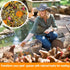 CLOCAL 23oz Natural Chicken Nesting Herbs Premixed with Dried Flowers and Herbs for Coop and Run Insulation Bedding