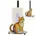 XYittkl Cat Paper Towel Holder Countertop, Freestanding Paper Roll Holder, Easy One-Handed Tear