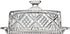Godinger Butter Dish, Glass Butter Dish With Lid, Butter Holder - Dublin