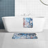 MOLFUJ 40 16 Inch Non Slip Bathtub Mat for Bathroom, X Sea Turtle Bath Tub Mat with Antislip Suction Cups and Drain